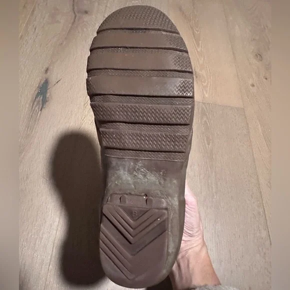 Hunter rain boots purple with laces (combat style) - Picture 2 of 9